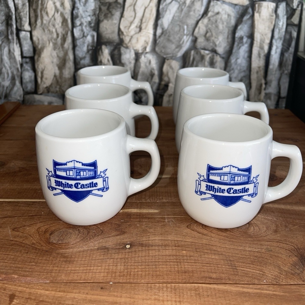 VTG White Castle Coffee Mug #170 BeaverFalls PA Restaurant Ceramic